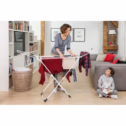 Vileda Universal Séchoir sur pieds Blanc - Vue supplémentaire 8