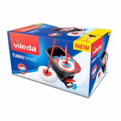 Vileda Turbo Smart seau et système de lavage Réservoir unique Noir, Rouge - Vue supplémentaire 3