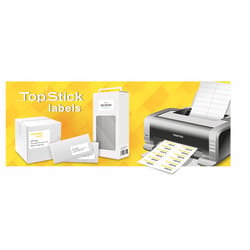 Top Stick 8717 étiquette à imprimer Blanc Imprimante d'étiquette adhésive
