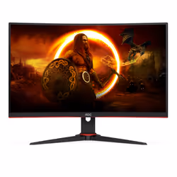AOC G2 C24G2AE/BK écran plat de PC 23.6" Full HD LED Noir, Rouge (C24G2AE/BK)