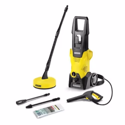 Kärcher K 3 HOME T50 long, Droit, Electrique, 6 m, Noir, Jaune, 380 l/h, 120 bar