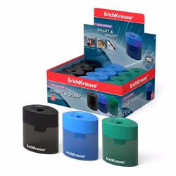 Taille Crayon en plastique ErichKrause® Smart&Sharp avec récipient (21833)