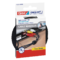 TESA 55239 serre-câbles Noir