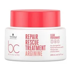 Masque 200ml Peptide Repair Rescue BC Bonacure Pour Cheveux Sensibilisés fins à normaux Schwarzkopf Professional