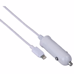 Hama Lightning Téléphone portable, Smartphone Blanc Allume-cigare Auto - Vue supplémentaire 3