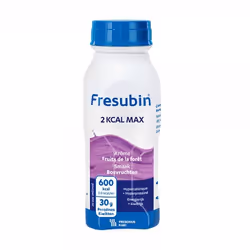 Fresubin 2 kcal Fibre DRINK Fruits de la Forêt est une boisson nutritionnelle complète, riche en énergie (2,0 kcal/ml) et en  ...