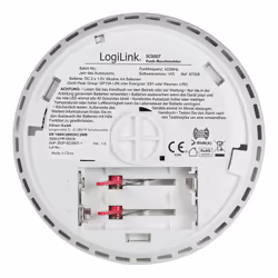 LogiLink SC0007 détecteur de fumée Détecteur à réflexion photoélectrique Interconnectable Sans fil - Vue supplémentaire 3