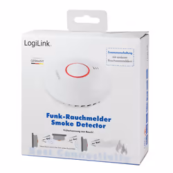 LogiLink SC0007 détecteur de fumée Détecteur à réflexion photoélectrique Interconnectable Sans fil - Vue supplémentaire 7