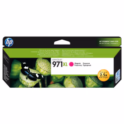 HP 971XL cartouche d'encre magenta grande capacité authentique, Rendement élevé (XL), Encre à pigments, 80,5 ml, 6600 pages,  ...