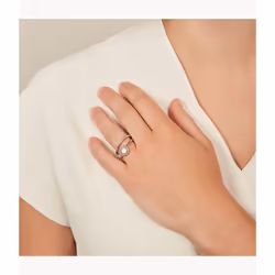 Fossil JF02666791 bague Femelle Acier inoxydable Rose doré - Vue supplémentaire 3