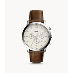 Fossil Neutra Montre bracelet Mâle Quartz Argent