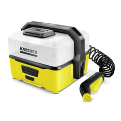 Kärcher Mobile Outdoor Cleaner OC 3 Nettoyeur haute pression Compact Electrique 120 l/h Noir, Blanc, Jaune