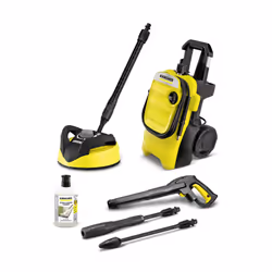 Kärcher K 4 COMPACT HOME, Droit, Electrique, 6 m, Noir, Jaune, 420 l/h, 130 bar