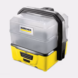 Kärcher OC 3 Plus Nettoyeur haute pression Compact Batterie 120 l/h Noir, Jaune - Vue supplémentaire 3