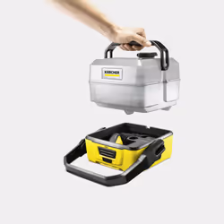 Kärcher OC 3 Plus Nettoyeur haute pression Compact Batterie 120 l/h Noir, Jaune - Vue supplémentaire 5
