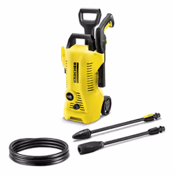 Kärcher K 2 POWER CONTROL, Droit, Electrique, 5 m, Haute pression, Noir, Jaune, 360 l/h