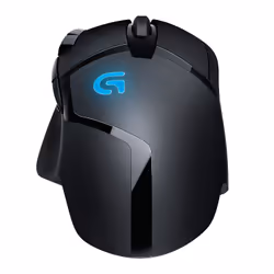 Logitech G G402 Hyperion Fury Ratón para gaming ultrarrápido FPS (910-004068) - Vue supplémentaire 4