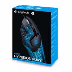 Logitech G G402 Hyperion Fury Ratón para gaming ultrarrápido FPS (910-004068) - Vue supplémentaire 7