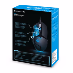 Logitech G G402 Hyperion Fury Ratón para gaming ultrarrápido FPS (910-004068) - Vue supplémentaire 8