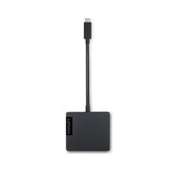 Lenovo 4X90M60789 hub & concentrateur USB 3.2 Gen 1 (3.1 Gen 1) Type-C Noir (4X90M60789)