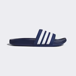 Adidas Adilette Cloudfoam Plus Stripes, Mâle, Adulte, Bleu, Blanc, Motif