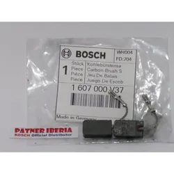 Bosch - Pièce de rechange d'origine 1607000V37 Set de brosses pour rectifieuses gws 9-12-13-15-17