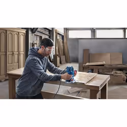 Bosch GOF 130 Professional Noir, Bleu, Gris, Rouge 28000 tr/min 1300 W - Vue supplémentaire 3