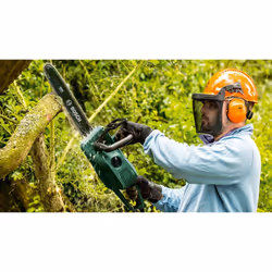 Bosch 0 600 8B8 303 tronçonneuse 1800 W Vert - Vue supplémentaire 5