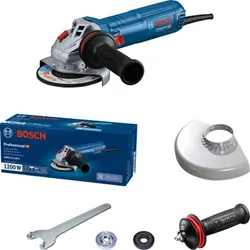Meuleuse angulaire Bosch gws 12-125 s, 125 mm, 1200 watts dans son carton