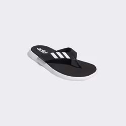 Adidas EG2069, Sandales, Mâle, Adulte, Noir, Blanc, Synthétiques, EVA Éthylène-acétate de vinyle