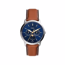 Fossil Neutra Minimalist, Imperméable, Chronomètre, Mécanique (enroulage manuel)
