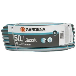 Gardena 18025 tuyau d'arrosage 50 m PVC Gris, Orange