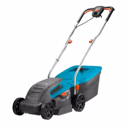 Gardena PowerMax 1200/32 tondeuse à gazon Tondeuse à gazon poussée Secteur Noir, Bleu