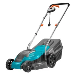 Gardena 5031-20 tondeuse à gazon Tondeuse à gazon poussée Secteur Noir, Bleu
