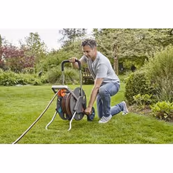 Gardena AquaRoll L Easy Chariot sur roues Manuel Noir, Bleu, Orange - Vue supplémentaire 6
