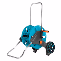Gardena AquaRoll M, Chariot sur roues, Manuel, Fonctionnel, Noir, Bleu, Orange, Plastique, Autonome