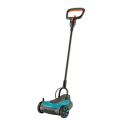 Gardena HandyMower tondeuse à gazon Tondeuse à gazon poussée Batterie Noir, Bleu, Orange