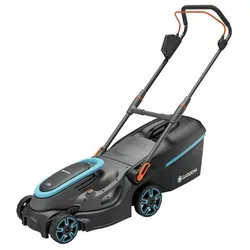 Gardena 14638-20 tondeuse à gazon Tondeuse à gazon poussée Batterie Noir, Vert