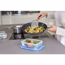 Tefal MasterSeal N10307 Rectangulaire Boîte 0,8 L Bleu, Transparent 5 pièce(s)