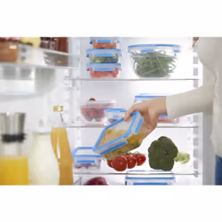 Tefal MasterSeal N10307 Rectangulaire Boîte 0,8 L Bleu, Transparent 5 pièce(s) - Vue supplémentaire 8