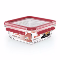 Tefal MasterSeal N1041410 boîte hermétique alimentaire Carré 0,8 L Transparent, Rouge - Vue supplémentaire 4