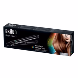 Braun Satin Hair 7 SensoCare ST780 Fer à lisser À chaleur Noir 2 m - Vue supplémentaire 4