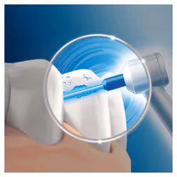 Oral-B WaterJet 139805 brosse à dents électrique Adulte Brosse à dents rotative oscillante Bleu, Blanc - Vue supplémentaire 4