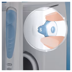 Oral-B WaterJet 139805 brosse à dents électrique Adulte Brosse à dents rotative oscillante Bleu, Blanc - Vue supplémentaire 7
