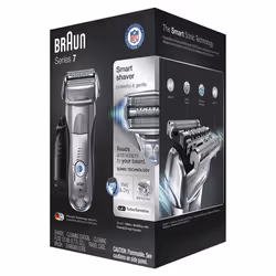 Braun 7899CC rasoir pour homme Rasoir à grille Tondeuse Argent