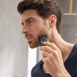 Braun MGK3080 tondeuse à barbe Batterie 13 2,1 cm Mouillé & sec Noir, Bleu