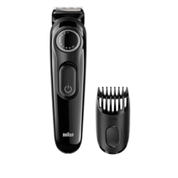 Braun BT3020 tondeuse à barbe Batterie 20 1 cm Mouillé & sec Noir