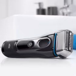 Braun Series 5 5140s Rasoir à grille Tondeuse Noir, Bleu - Vue supplémentaire 3