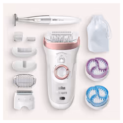 Épilateur Électrique BRAUN Silk-épil Série 9 - WET & DRY (SES9/980)