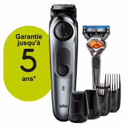 Braun BeardTrimmer BT7220 Noir, Gris - Vue supplémentaire 6